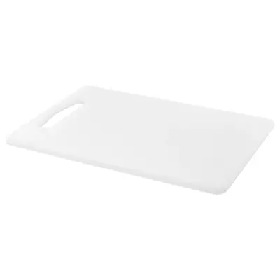Chopping Board Double Slid Cutting Board White Anti Slip White 34x24 Cm • £7.99