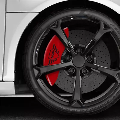 Red Caliper Covers W/Black MGP Logo Fits 2015-2016 Mercedes-Benz GL450 [4pc] • $211.65