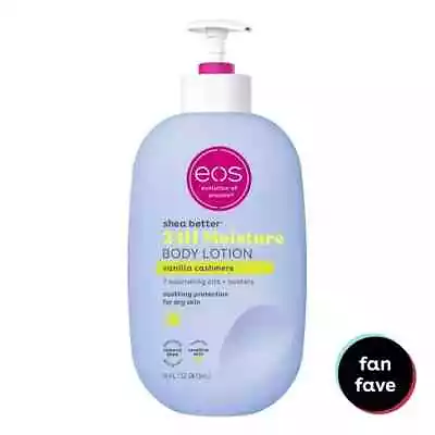 Eos Shea Better Body Lotion For Dry Skin Vanilla Cashmere 16 Fl Oz • $14.97