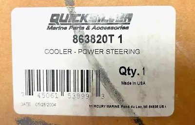 Mercury MERCRUISER Power Steering Cooler 863820T1 • $209