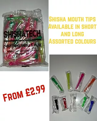 £2.99 • Buy Shisha Hookah Mouth Tips Brand New In Packaging