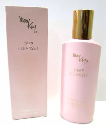 Vintage Mary Kay Deep Cleanser Formula 3 Pink Bottle 6 Oz 0182 Collectible Rare • $39.99