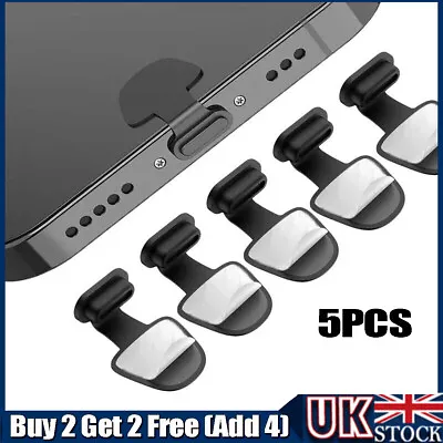 Type C Anti Dust Plug USB Charging Port Dust Plug Cover Stopper Mobile Phone UK • £3.57