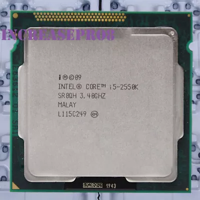 £40.03 • Buy Intel Core I5-2550K I5-2500K I5-3570K I7-2600K 3770K 2700K LGA1155 CPU Processor