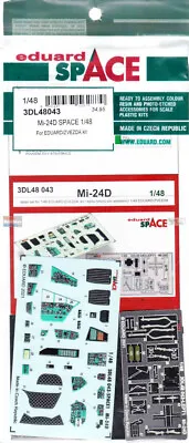 EDU3DL48043 1:48 Eduard SPACE - Mi-24D Hind (EDU/ZVE Kit) • $39.64