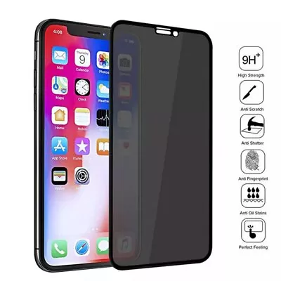 For  IPhone XR Full Film Tempered Glass Screen Protector 5D Curved GM® • £3