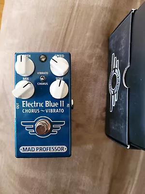 Mad Professor Electric Blue II Chorus Vibrato Guitar Effect Pedal Analog • $139.99