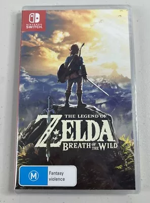 The Legend Of Zelda: Breath Of The Wild For Nintendo Switch AUS (2017) BRAND NEW • $69.95