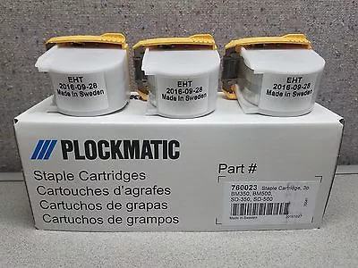 Morgana - Plockmatic 760023 – Morgana BM250 BM350 & BM500 3pk Staple Cartridges • $99