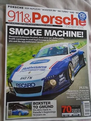 911 & Porsche World Aug 2018 Boxster Rothmans 997 Slant Nose • £6