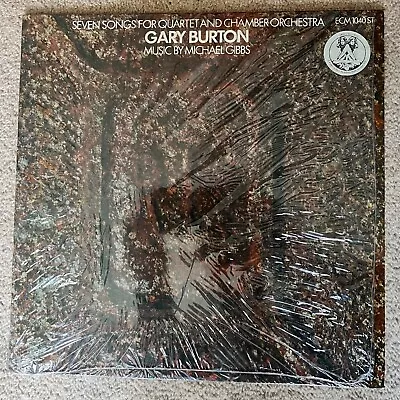 Gary Burton Seven Songs For Quartet & Chamber Orch. ECM 1040 LP - Orig. Wrap VG+ • £15