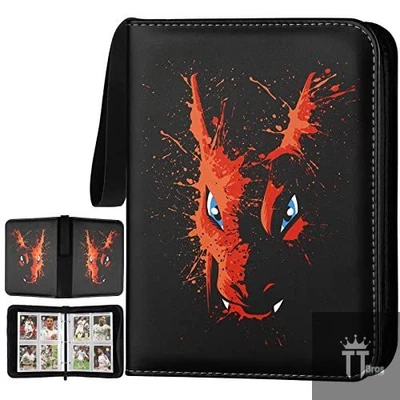 $21.51 • Buy Trading Card Holder Book Binder Album Collection Pocket 400 Trading Cards Case