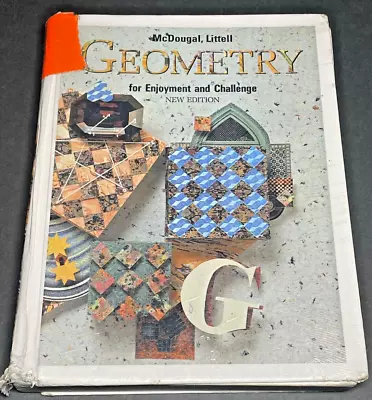 Geometry For Enjoyment And Challenge - New Edition By McDougal Littell • $19