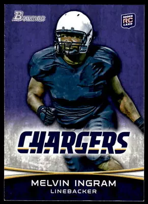 2012 Bowman Purple Melvin Ingram #180 Rookie RC Chargers • $1.59