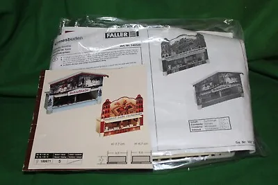 Faller Fairground Midway Booths Model Kit Ho 1/76 #140320 Unboxed • £18.99