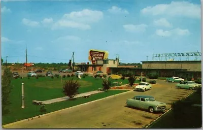 1960s Murfreesboro Tennessee Postcard JACKSON MOTEL & RESTAURANT Roadside Unused • $4.80