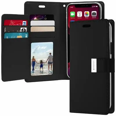 $9.99 • Buy Fit IPhone 14 13 12 11 Pro Max Plus Flip Xr Xs Wallet Card Leather Case Cover 7