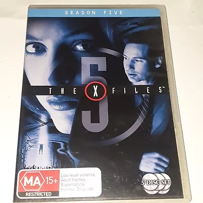 The X-Files - Season Five / Series 5 (DVD 1997) 5 Disc Set - FREE POST  • $8.99