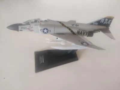 Hachette Collections 1:100 F-4J Phantom II USN VF-84 Jolly Rogers AE200 • $34.99