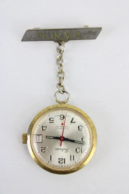 $10 • Buy Vintage Felicia 17 Jewels Incabloc Swiss Nurses Watch
