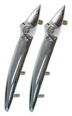 MORRIS MINOR CHROME BOOTLID HINGES Uk Made • $67.23