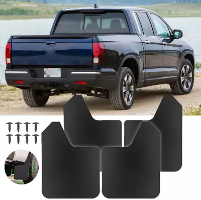 4PCS Splash Guards Mud Flaps Front&Rear For Honda Ridgeline 4x4 Type R 2006-2022 • $29.43