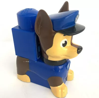 Paw Patrol IONIX Jr Building Block Figure Chase Police Dog MEGA BLOK Replacement • $5.99