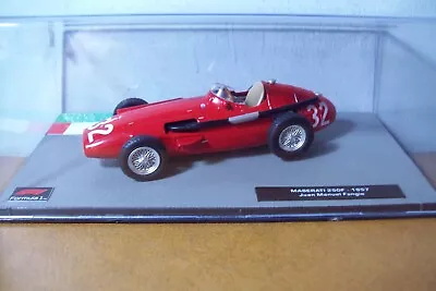 1/43 PANINI F1 No 70 MASERATI 250F 1957 WORLD CHAMPION JUAN MANUEL FANGIO • $12.33