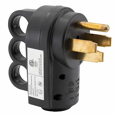 50 Amp RV Plug Replacement Male Plug End Camper Power Adapter 50A • $18.95