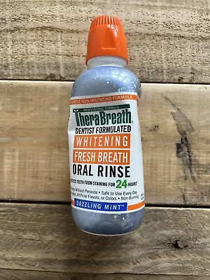 $16.28 • Buy Therabreath Whitening Fresh Breath Oral Rinse Dazzling Mint 16 Oz 697029505182VL