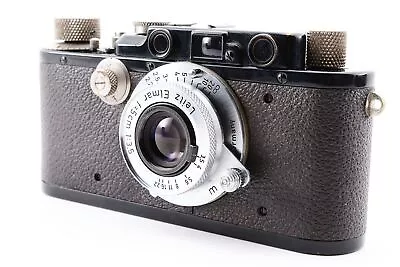 Leica III Rangefinder 1936 Good Condition W/ Leitz Elmar  5cm F3.5 JAPAN C398 • $1839.97