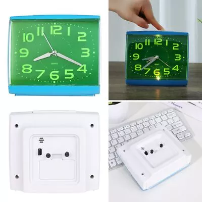 Night Light Glow-in-the-Dark Bedside Clocks Home Decor Number Clock Alarm Clock • $25.45