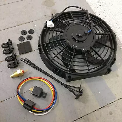 1973 Chevrolet Nova 10 Inch Black Radiator Fan New 12v 120w Volume Cooling  • $57.05