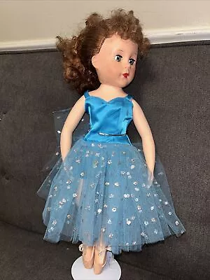 Vintage 18” Tall  BALLERINA DOLL Marked 17VW • $19.20