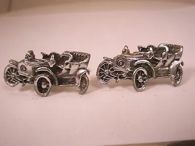 Convertible Open Antique Automobiles Vintage Cuff Links Old Car Model At Ford • $33.49