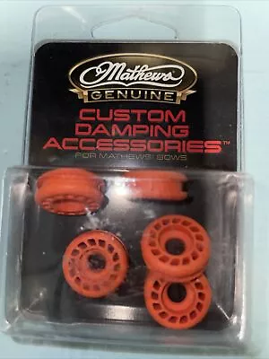 Mathews Archery Custom Damping Accessories Oranger HDS Roller 5 Pack  • $15