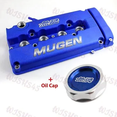 MUGEN Engine Valve Cover W/ Oil Cap For Honda Civic B16 B17 B18 VTEC B18C DOHC • $119.88