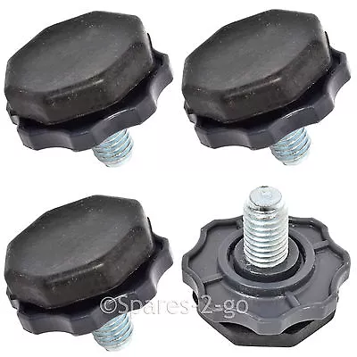 BEKO Genuine Washing Machine Adjustable Screw Levelling Foot - Pack Of 4 Feet • £27.23