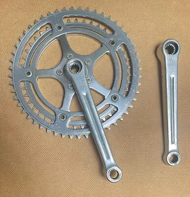 Rare Vintage 60s Williams AB77 Crankset Splined 52/44T • $149.99