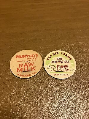 Lot Of 2 PA.Milk Caps  • $2