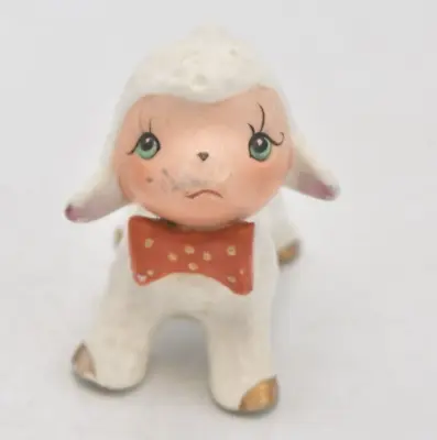 Vintage Porcelain Anthropomorphic Lamb Sheep Figurine Foreign Japan Napco • £9.95