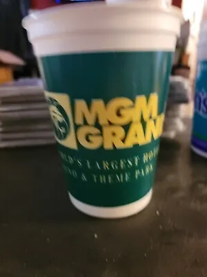 Vintage MGM Grand Casino Bucket Coin Slot Machine Cup • $7.99