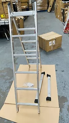 Suprills Heavy-duty Extension Ladders -2 Parts Professional Aluminium Stepladder • £69.99