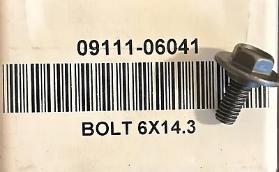 New OEM Suzuki Bolt 09111-06041 • $1.65