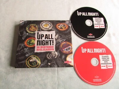 £3.20 • Buy ' Up All Night !.. 56 Northern Soul Classics ' CD Album Charly Records. EX