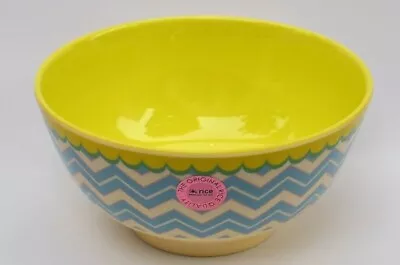 RICE Melamine Bowl In Chevron Print • £8.50