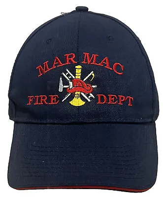 Mar Mac Volunteer Fire Department North Carolina No 15 Blue Baseball Cap Hat • $12