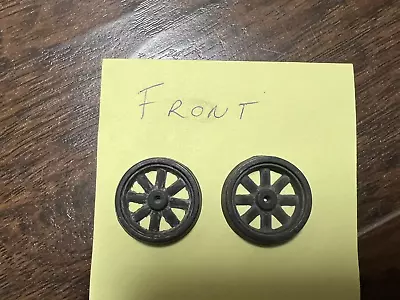 Vintage Cast Metal 1 Inch Replacement Wheels For Wagon Or Toy • $14