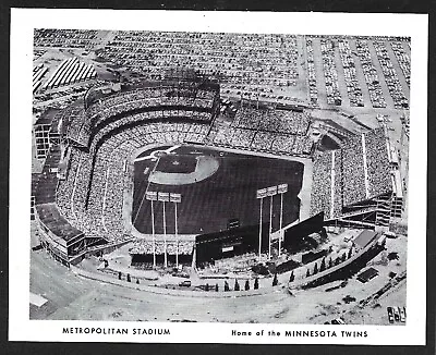 1965 MINNESOTA TWINS Metropolitan Stadium UNSIGNED 5 X 4 TEAM ISSUE PHOTO CARD 3 • $9.25