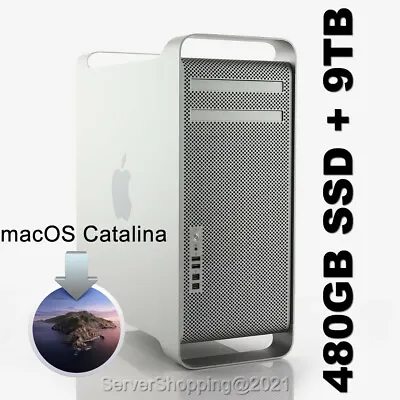 Apple Mac Pro 51 2010 3.46GHz 12-Core 96GB RAM 9TB Storage+ 480GB SSD Nvidia 4K • £911.21